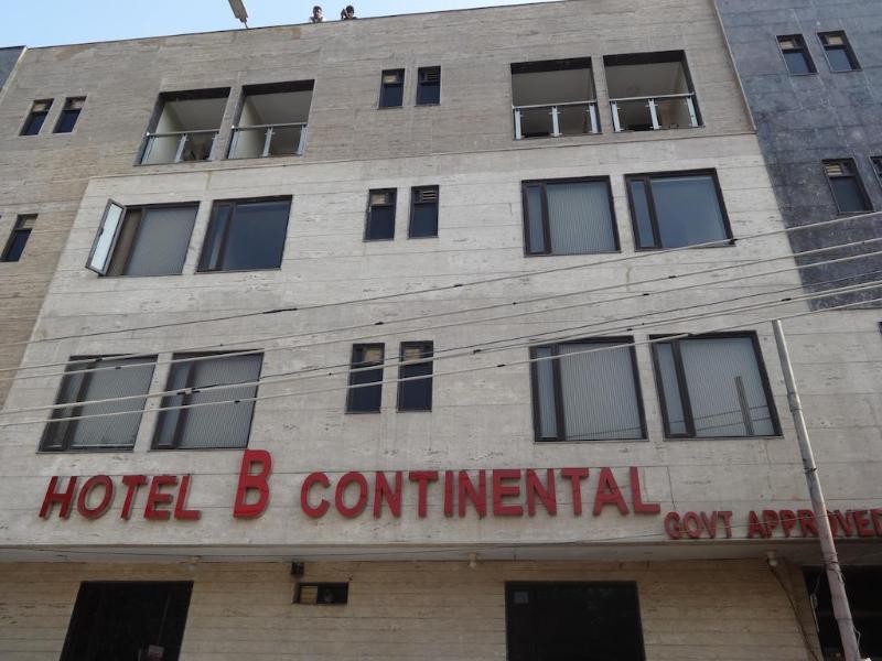 Hotel B Continental Delhi  Eksteriør billede